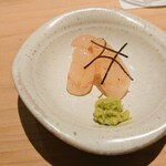 匠 進吾 - ボタン海老昆布〆