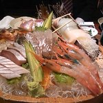 いかの墨 新潟駅前店 - お刺身盛