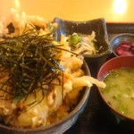 漁師食堂 宇土マリーナ おこしき館 - イカのかき揚げ丼