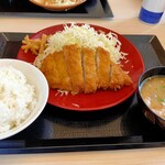 かつや - ロースカツ定食