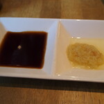 Mabou Tan Tammen Doujima - 海南鶏飯（シーズニングソース、ジンジャーソース）