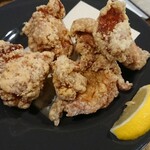 BAR KOTATSUYA - 甘醤油の鶏モモ唐揚げ 480円