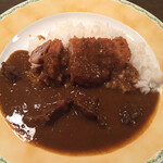 南 - ランチのカツカレー 990円