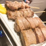 もつ焼き 目黒 ふじ屋 - ればー