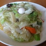 彩華飯店 - 塩味はストレートに味が伝わって来るので難しい。