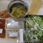 柚木元 - 高野豆腐、蕗、たけのこ、葱など