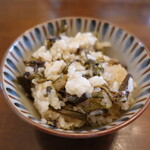 柚木元 - 次の日の晩ごはんに回った蕨ごはん