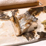 うを徳 - 東京湾の太刀魚の塩焼き