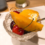 うを徳 - フルーツ盛り合わせ