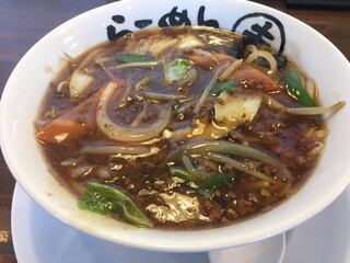 らーめん幸 - たまり醤油のサンマ―麺