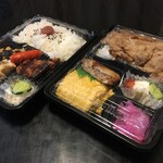 Meijitei - カツとじ弁当＆コロ生姜焼き弁当