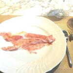 La Brianza - イベリコベジョータ、ナッティなコクある味わい。塩気まろやか、お代わりしてワインもお代わりしたくなっちゃうな♡