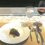 La Brianza - お料理に合わせて選んでいただいたワイン、とても合っていたし好みの味わい。昼じゃなかったら、ゼッタイお代わりしたいわ～