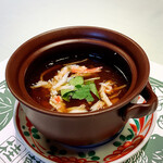 北京料理桂蘭 - 蟹入りフカヒレスープです(o^^o)