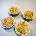 北京料理桂蘭 - 締めは大好きな蟹レタス炒飯が供されました❣️(o^^o)