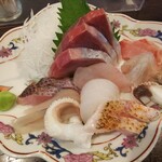 金町製麺 - 刺身盛