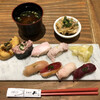 肉寿司 - お昼の肉寿司８種