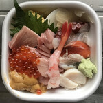魚玉 - スペシャル海鮮丼1200円