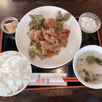 Kisouhou - 鶏唐揚の香味ソースかけ定食