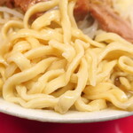 ラーメン二郎 - 麺