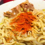 ラーメン二郎 - 一味投下～♪