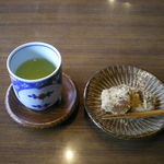 旅館　志美津 - ウェルカム茶菓子