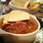 ケ カリーノ - トリッパと白いんげん豆のトマト煮込み　¥600