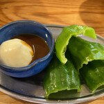 串カツ田中 - 冷やしピーマン　230円