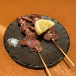 炭匠きしもと - 串焼 ズリ 160円(1本)