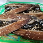 丸亀名産店 - 鰯の干物　塩味　1000円(一皿四尾)