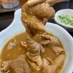 もつ次郎 - もつ煮定食・ご飯中盛（680円）
            