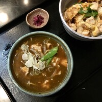 日本橋 やぶ久 - カリカリ梅を砕いたやつが付いてきた