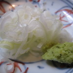 手打そば　邦昭 - 「本山葵」は嬉しいね！