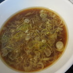 园々 - アッサリとした鶏がらベースのつけ汁