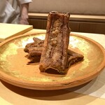銀座 しのはら - 鰻の唐揚げ