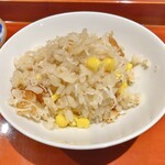 銀座 しのはら - 毛蟹ととうもろこしの土鍋ご飯