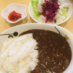 キッチン 木槿 - ランチ牛すじカレー(900円)