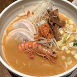 Kuro Tsubakiya - 海老味噌麺