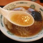 Hidaka ya - 中華そばのスープ