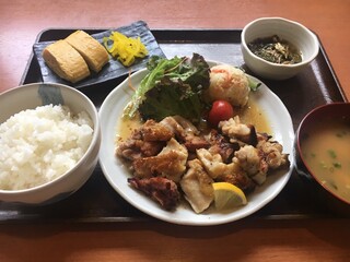 Umakabou - 鳥のカットステーキ定食