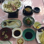 ロッヂ幸 - 夕食です。美味しかった～^_^