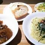 レストラン マルシェ - ランチ、四種類からたらこスパゲティーとハヤシライスを選択