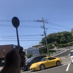 Spice&Dining KALA - 先ずはスプーンが運ばれて来ます
      
      空を見てください、空を！