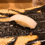 うを徳 - 東京湾の墨烏賊のにぎり