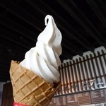 ハーベストカフェ - 男前豆腐店豆乳ソフトクリーム