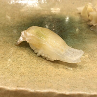 銀座 久兵衛 銀座本店 - カレイの昆布〆