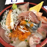 Uoya Kyu Maru Go - 『海鮮丼（数量限定）   800円なり』