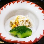 勢麟 - 渡り蟹　きゅうりが綺麗