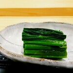 勢麟 - 雪笹は追加でお浸しもいただきました