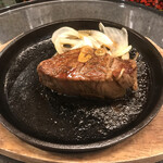 玉貴 - 米沢牛のステーキ